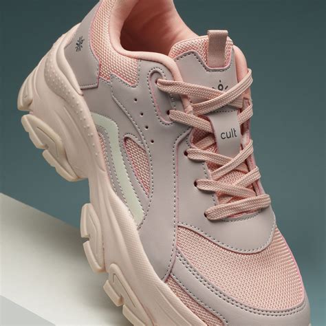 Buy cult Women's Luna Sneakers - Mauve Online in India | Cult Store