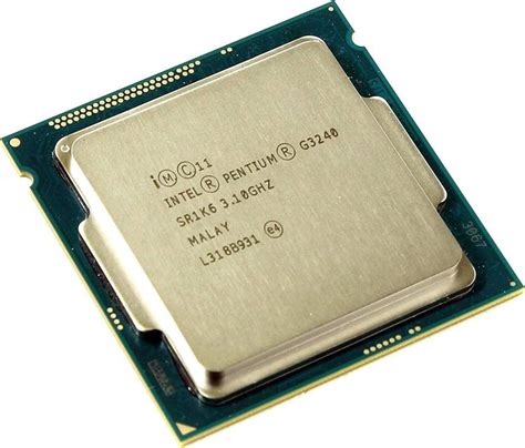 Intel Pentium G3240 3.1 GHz LGA 1150 Socket 2 Cores Desktop Processor ...