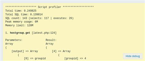 Debug Mode 的图像结果