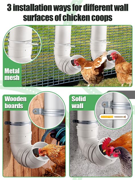 Snapklik.com : 2 Set Automatic Chicken Feeder No Waste - 13 Pounds ...