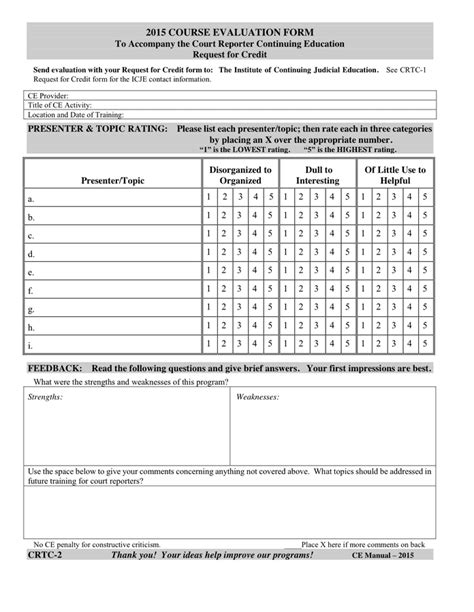 Image result for How to Write a Course Evaluation Statement