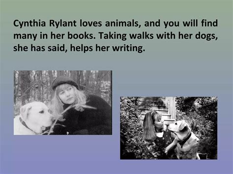 Cynthia Rylant | PPT | Dogs | Pets