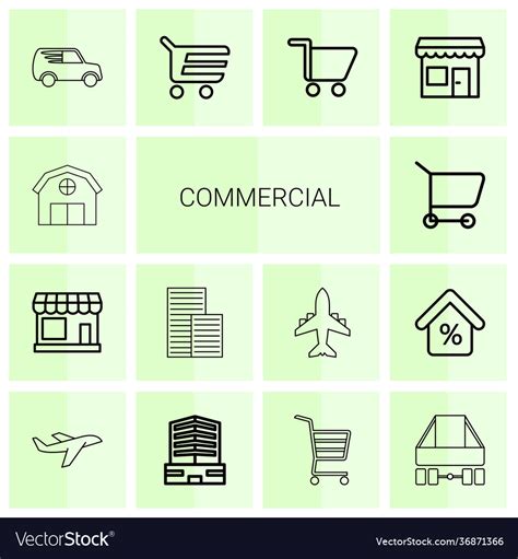 Commercial Icon Vector 的图像结果