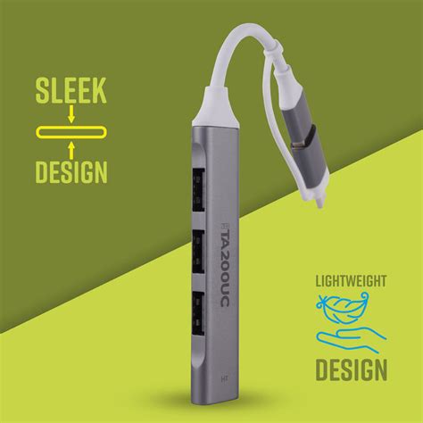 Zebronics TA200UC - 7 in 1 Type C Multiport Adapter