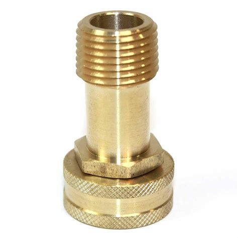 Interstate Pneumatics FGF108 3/4" GHT Female x 1/2" Male NPT Hose ...