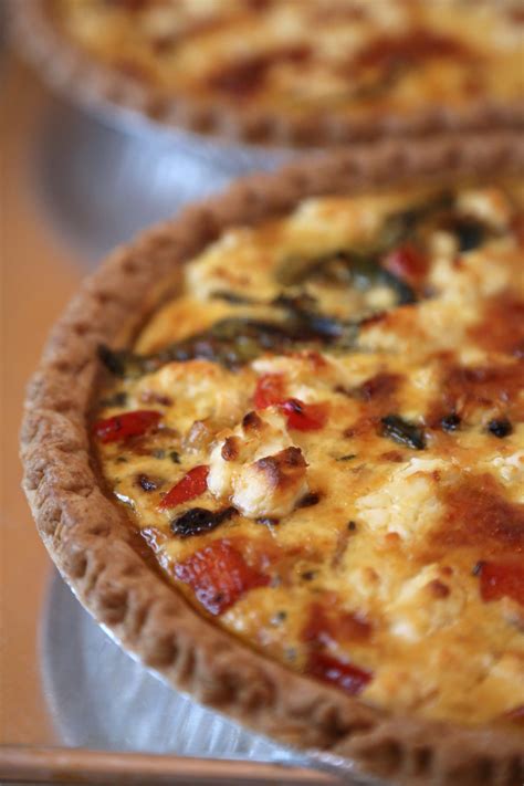 Vegetarian Mediterranean Quiche Recipe | POPSUGAR Food