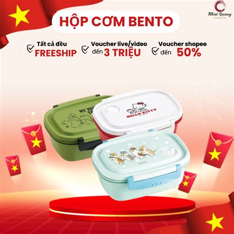 Hộp cơm Bento, SKATER, Made in Japan (550ml- kích thước 15,9 x 12,6 x 6 ...