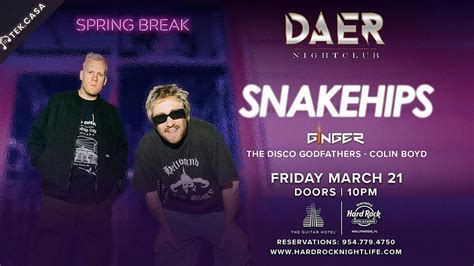 Snakehips | Tek.Casa - DAER Nightclub, DAER Nightclub, Hollywood, 21 ...