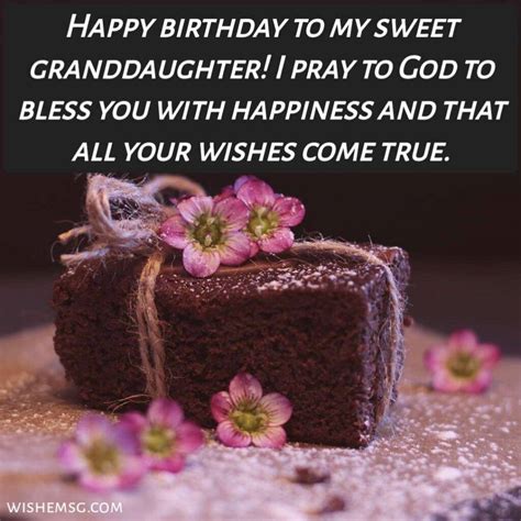 200+Granddaughter Birthday Wishes For Facebook - Wishemsg.Com