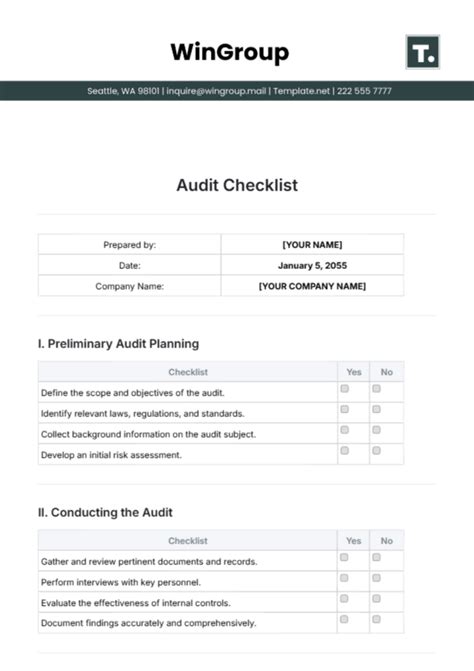 Audit File Checklist 的图像结果