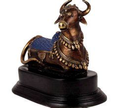 Bronze Nandi Figurine | Nandi Statue for Decoration | Bronze Statue ...