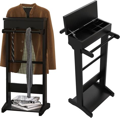 RELAHOGAR Garment Rack with Shelves, Valet Stand Clothing Rack India | Ubuy