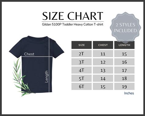 Youth Tshirt Size Chart By Age - Infographic Chart Design