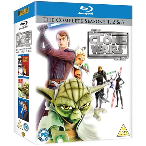 STAR WARS AFICIONADO WEBSITE: OUT TOMORROW ON BLU-RAY: "THE CLONE WARS ...