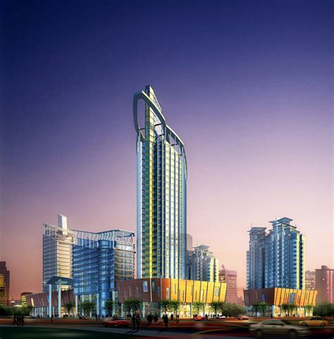 复东蚌埠-高层公建3dmax 模型下载-光辉城市
