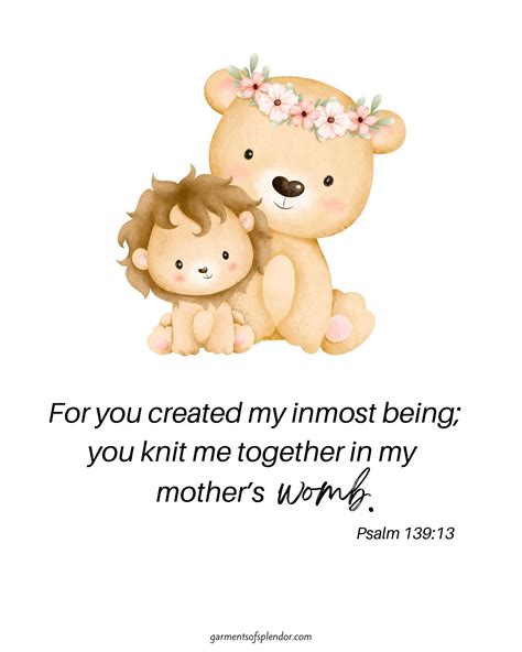 Bible Verses For Baby Quotes at Georgia Farber blog
