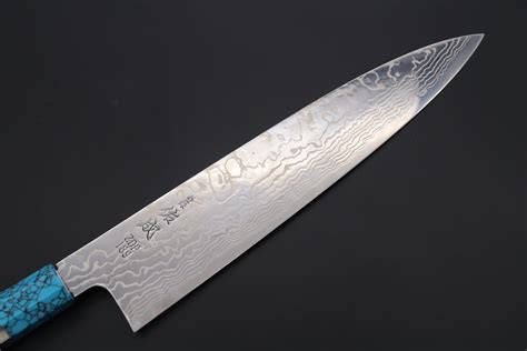 Custom Limited Edition Sukenari ZDP-189 Nickel Damascus Wa Gyuto