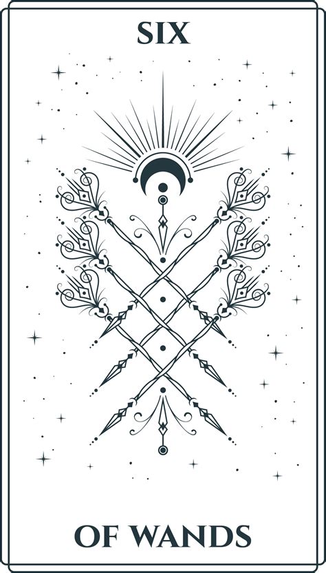 Six of wands explained upright reversed meanings – Artofit