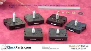 How to Determine the Correct Clock Motor Shaft