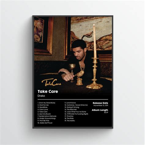 Drake Poserer Drake Album Collection Poster Print – Poster Kingz