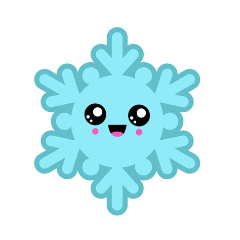 Cute Snowflake Clip Art