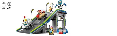 LEGO City No Limits: Race Car Ramp Track Toy Soapbox-Racing Set 60460 ...