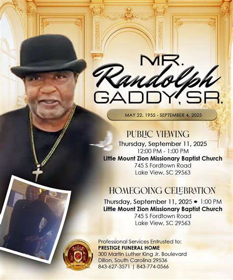 Prestige Funeral Home | Dillon SC