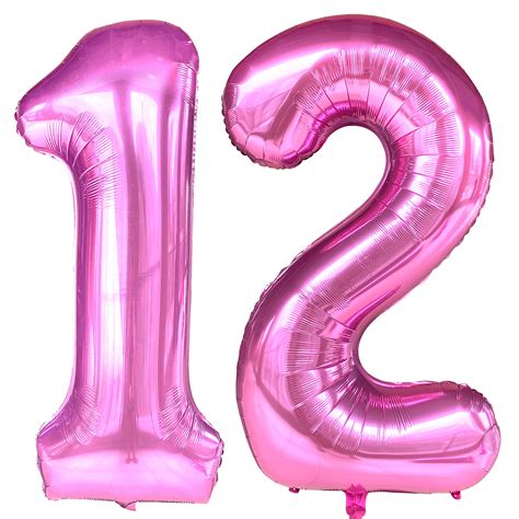 Balloons With Number 12