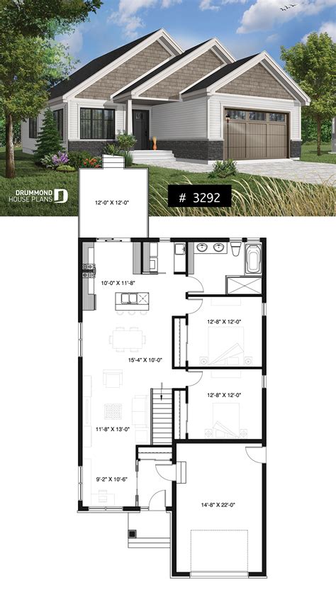Narrow Lot House Plans With Carport - Iam Home Design