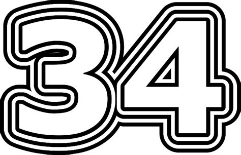 Number 34 Meaning