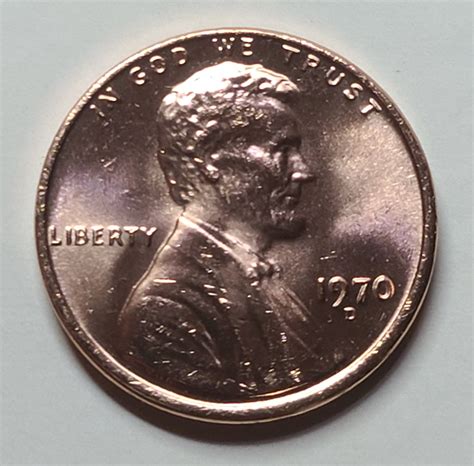1970-D Lincoln Cent MS-65 (GEM) RED - For Sale, Buy Now Online - Item ...