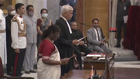 Watch: Justice UU Lalit Sworn-In As The 49th Chief Justice Of India