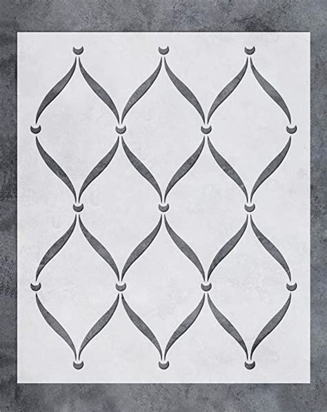 G GSS Designs Wall Stencil - Large Trellis Stencil (20x24 Inch) For ...