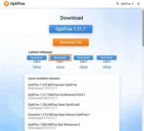 OptiFine Download Free 1.17 的图像结果