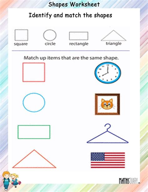 Image result for Grade 1 Math Shapes Worksheets