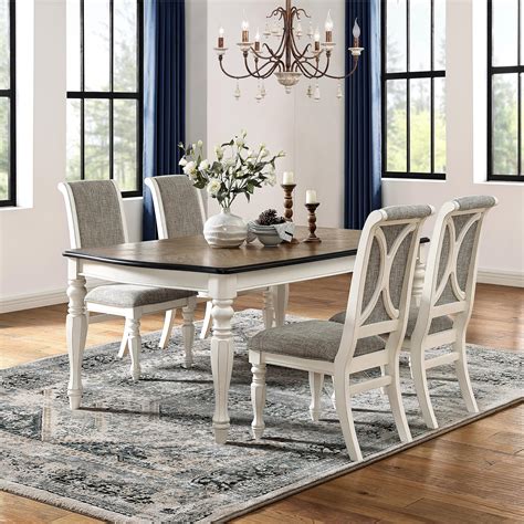 White French Provincial Dining Room Set
