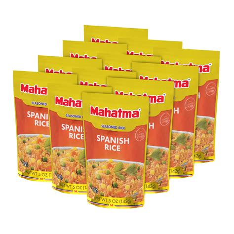 Mahatma Spanish Rice Mix, Gluten-Free Long-Grain Rice, Stovetop or ...