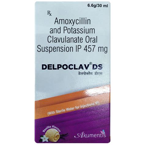 Delpoclav DS Suspension | Uses, Side Effects, Price | Apollo Pharmacy