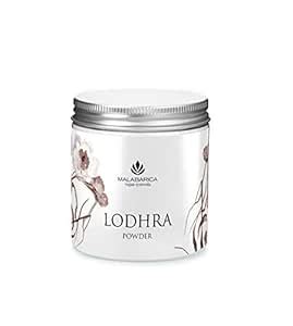 MALABARICA Vegan Ayurveda - Lodhra Powder - For Skin Care - 50 gm ...