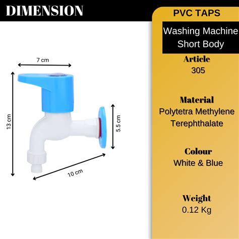 PVC Washing Machine Short Body - Mashu Plastic