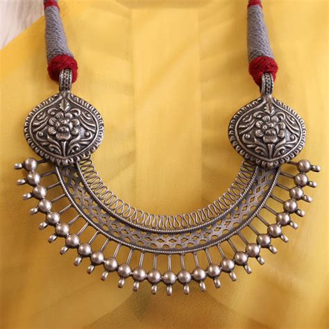Buy Pure 925 Silver Necklace Online In India at Best Price | Joharcart