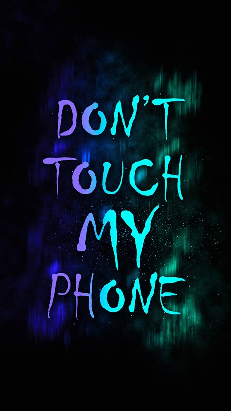 Dont Touch My Phone Wallpaper Anime 4k Pc Games - Infoupdate.org