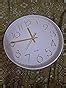 Buy CHRONIKLE 12-Inch Round Plastic Wall Clock - Light Pink Color with ...