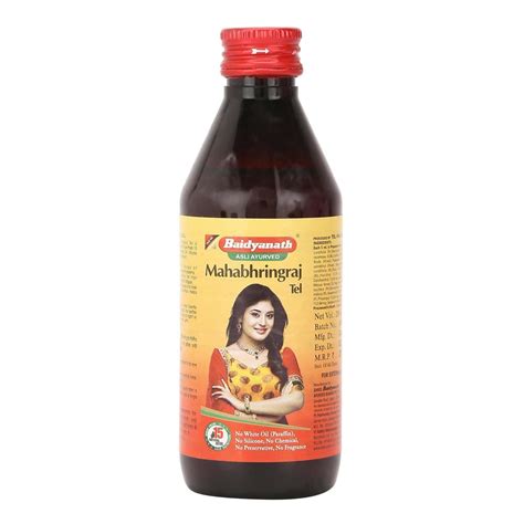 Baidyanath Jhansi Mahabhringraj Hair Oil: Buy Oil at Gudhealthy ...