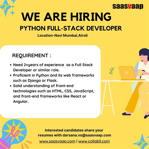 Image result for Python Full-Stack Developer Jobs