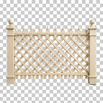 Aesthetic fence isolated on transparent background | Premium AI ...