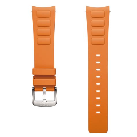 MIDO Correa de caucho naranja para Multifort TV Big Date 22mm ...