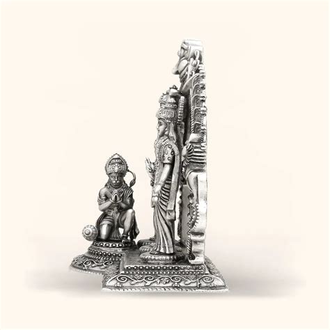 Ram Darbar - Antique Silver Idol – RANKA JEWELLERS