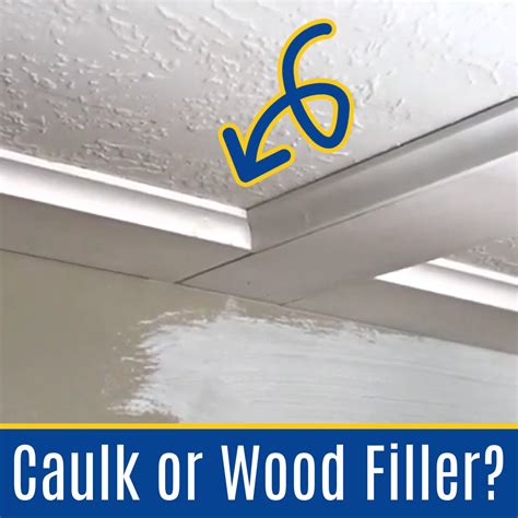 When to Use Caulk or Wood Filler on Trim? Guide, FAQ's, And Video ...