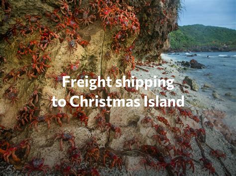 Freight Shipping from Australia to Christmas Island